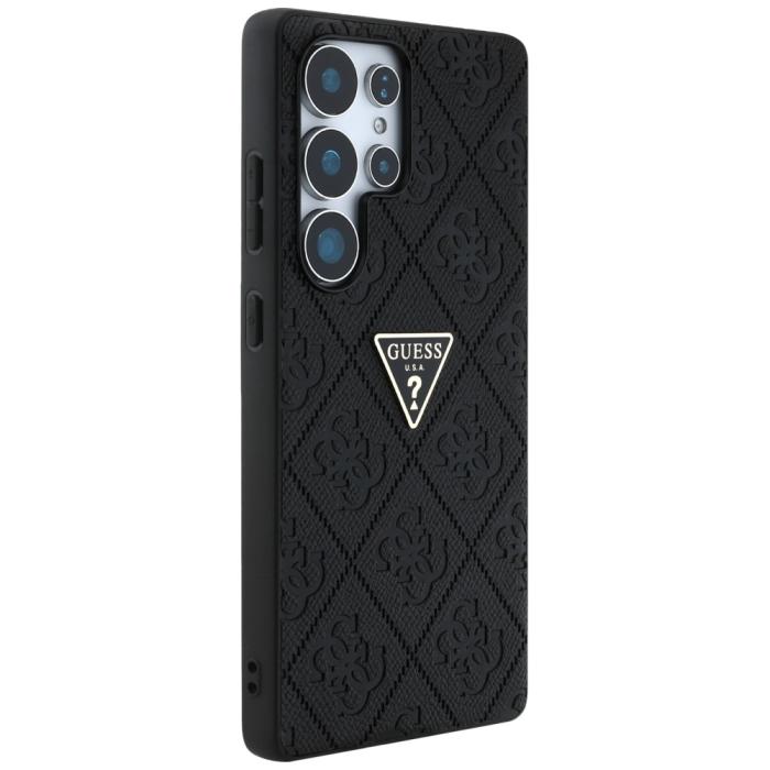 Guess - Guess Mobilskal till Galaxy S25 Ultra MagSafe 4G Triangle Metal