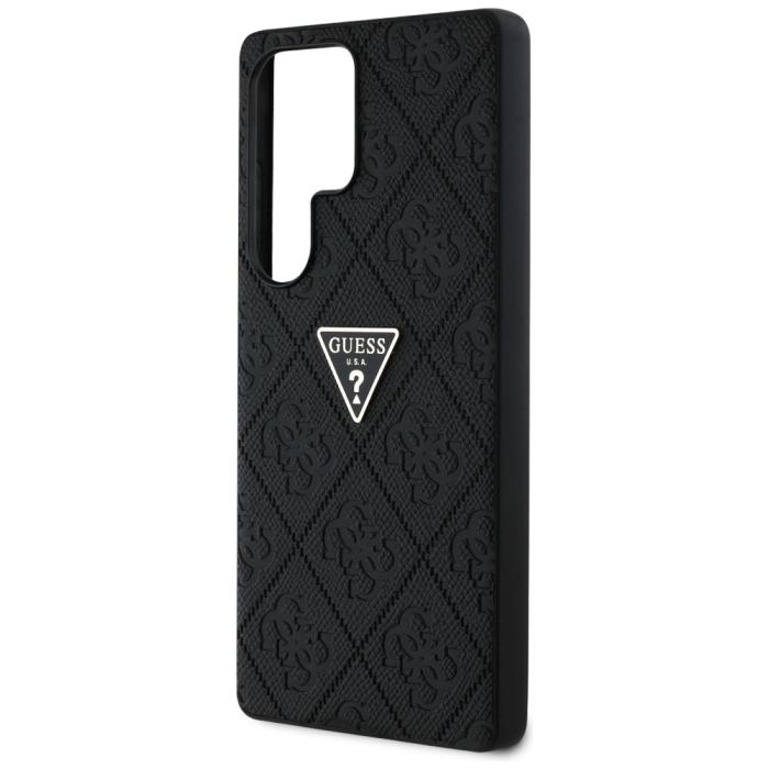 Guess - Guess Mobilskal till Galaxy S25 Ultra MagSafe 4G Triangle Metal