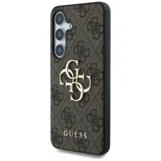 Guess - Guess Mobilskal till Galaxy S25 Plus MagSafe Big 4G Classic - Brun