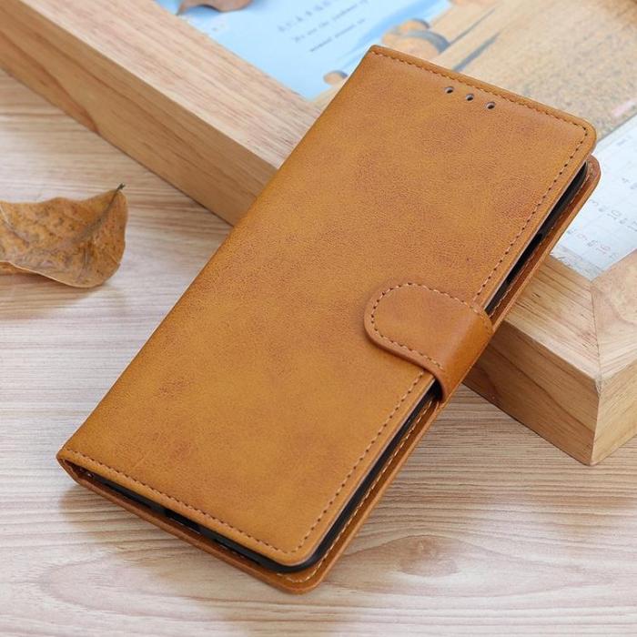 A-One Brand - OnePlus 10T 5G Plånboksfodral Flip Folio - Brun