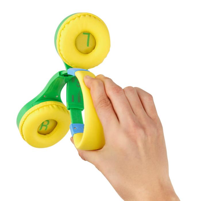 Hama - HAMA Hörlur Teens Guard On-Ear Kabelansluten 85dB - Grön