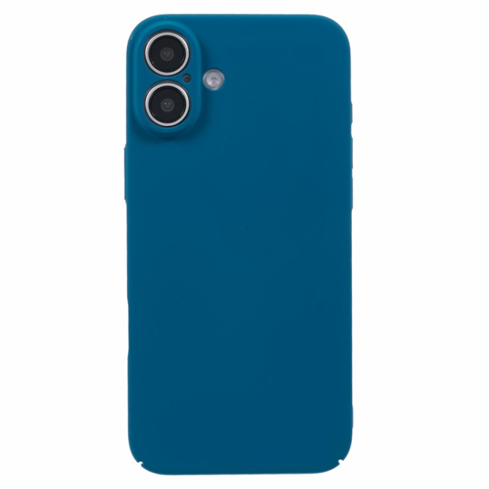 A-One Brand - iPhone 16 Plus Mobilskal Skin-Touch Rubberized PC - Blå