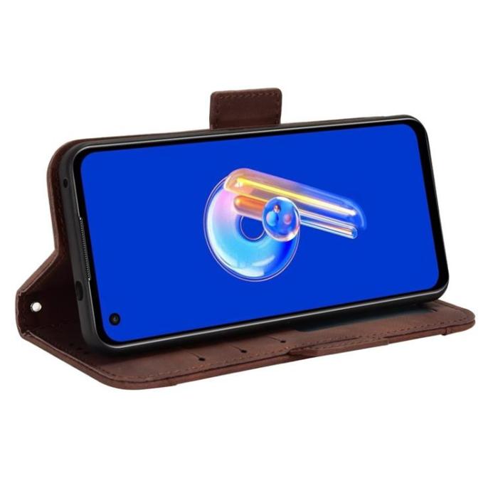 UTGATT1 - Asus Zenfone 9 Plånboksfodral PU Läder - Brun