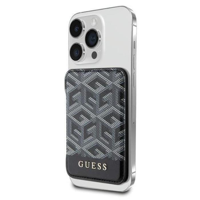 UTGATT - Guess Magsafe Korthållare GCube Stripe - Svart