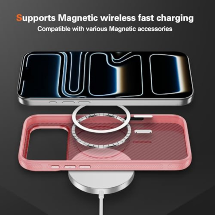 A-One Brand - iPhone 17 Pro Max Mobilskal MagSafe Carbon Fiber