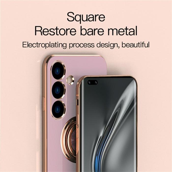 OEM - Mobilskal till Samsung Galaxy A55 5G TPU 6D Elektroplätering - Grön