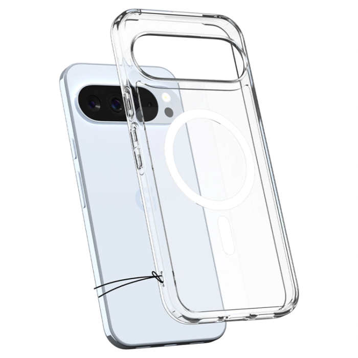 Spigen - Spigen Google Pixel 10 Pro XL Mobilskal Magsafe Ultra Hybrid - Clear/Vit