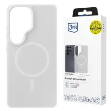 3MK - 3mk Mobilskal F&ouml;r Galaxy S26 Ultra MagSafe Smoke - Vit