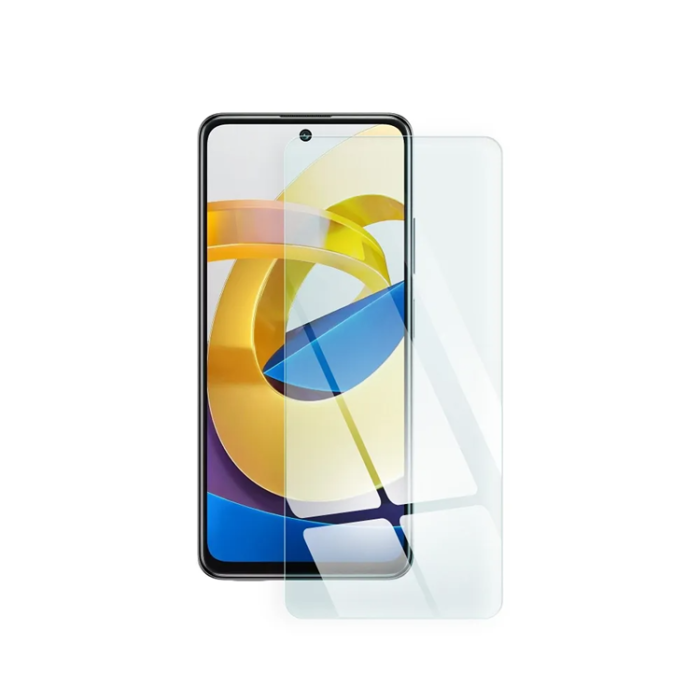 Blue Star - Blue Star Xiaomi Poco M4 Pro 5G Härdat Glas Skärmskydd