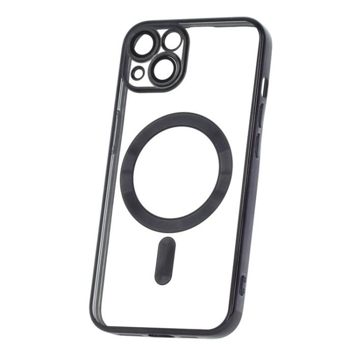 OEM - iPhone 16e Mobilskal MagSafe Color Chrome - Svart
