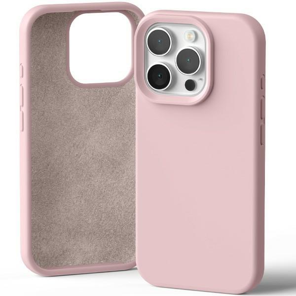 Mercury iPhone 16 Pro Mobilskal Silikon - Rosa Sand | 2353 | AlltMobil