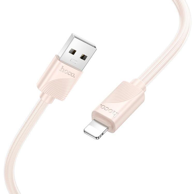 HOCO USB-A - Lightning 2.4A Kabel 1m X114 - Rosa | 3541 | AlltMobil