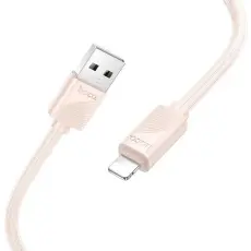 Hoco - HOCO USB-A - Lightning 2.4A Kabel 1m X114 - Rosa