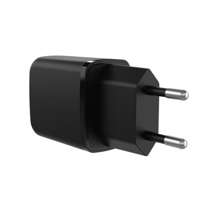 SiGN - SiGN Väggladdare USB-A QC 3.0, 18W, 3A - Svart