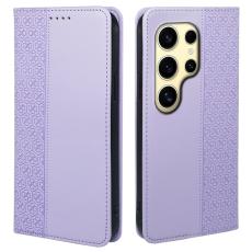 OEM - ABEEL Samsung Galaxy S26 Ultra Pl&aring;nboksfodral Konstl&auml;der Flip - Lila