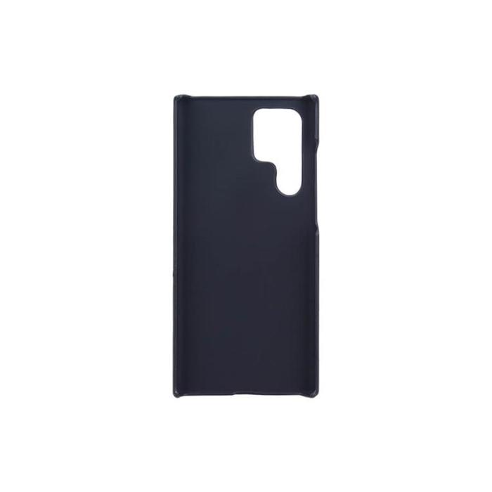 Onsala - Onsala Läder Kortficka Skal Galaxy S22 Ultra - Svart