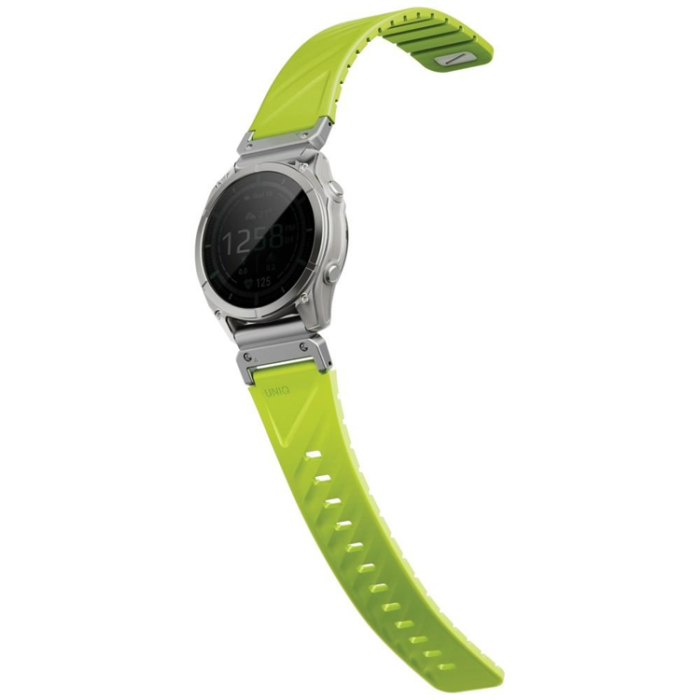 UNIQ - Uniq Armband För Garmin Watch (22mm) Fluo X - Lime