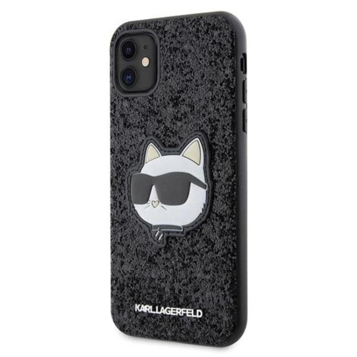 KARL LAGERFELD - Karl Lagerfeld iPhone 11/XR Mobilskal Glitter Choupette Patch
