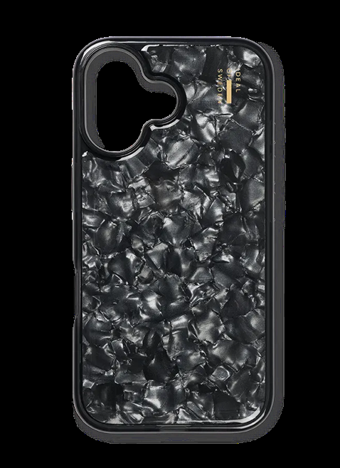Ideal Of Sweden iPhone 16 Plus Mobilskal Pearlized - Svart | 2353 | AlltMobil