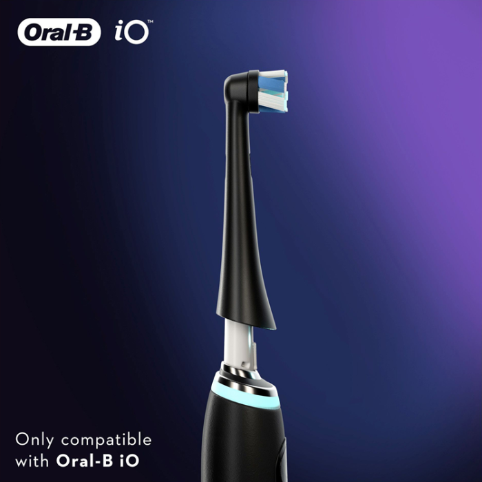 Oral B - Oral B Borsthuvud iO Ultimate Clean 4st - Svart