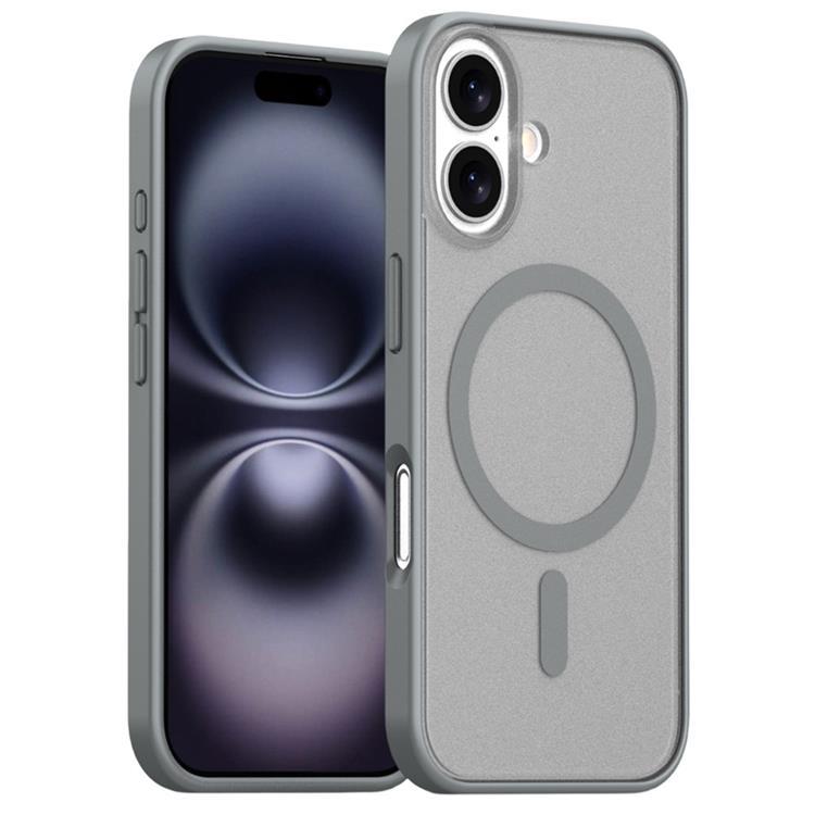 iPhone 17 Mobilskal MagSafe Skin Feel - Grå | 2353 | AlltMobil