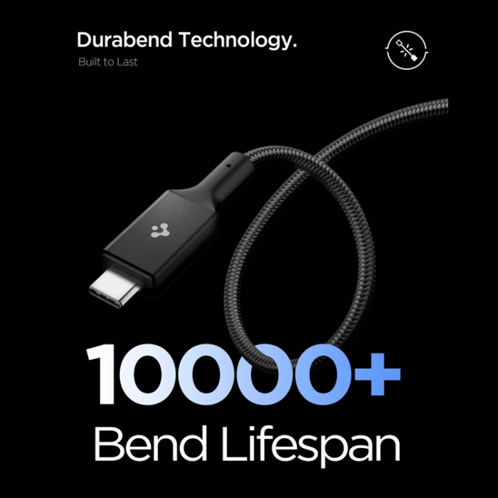 Spigen - Spigen USB-C till USB-C 240W Kabel 150cm EB24015CC