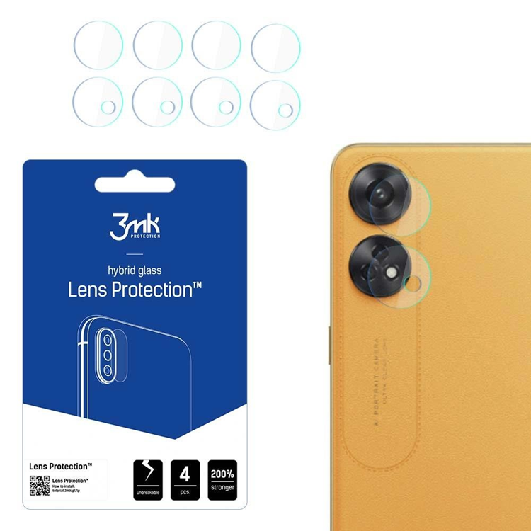3MK Oppo Reno8 T 5G Kameralinskydd | 5468 | AlltMobil
