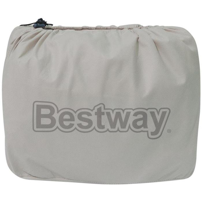 Bestway - BESTWAY Fortech Luftmadrass 2.03m x 1.52m x 46cm