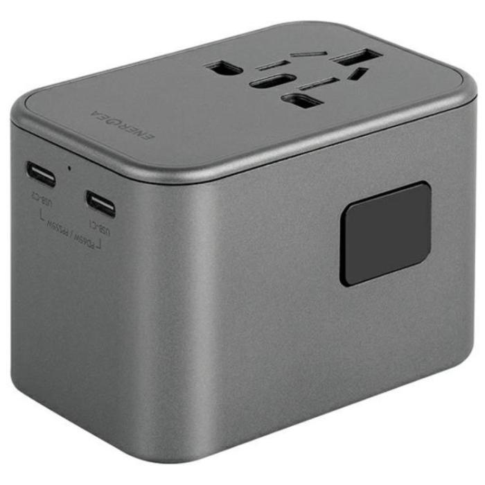 ENERGEA - Energea Reseladdare 65W 2xUSB-C 1xUSB-A PD-PPS-QC 3.0