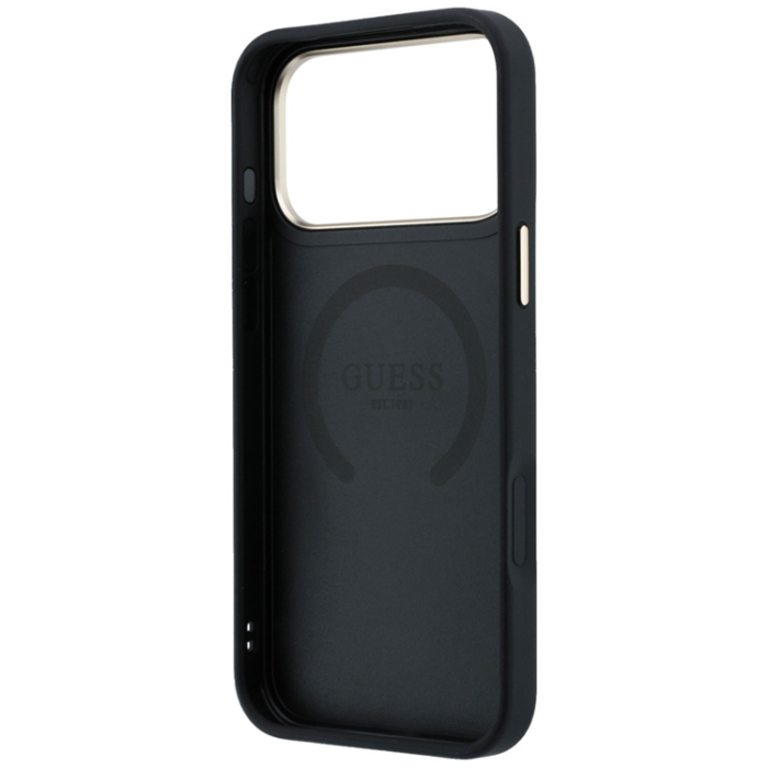 Guess - Guess Mobilskal För iPhone 18 Pro/17 Pro Magsafe Peony 4G Small Logo
