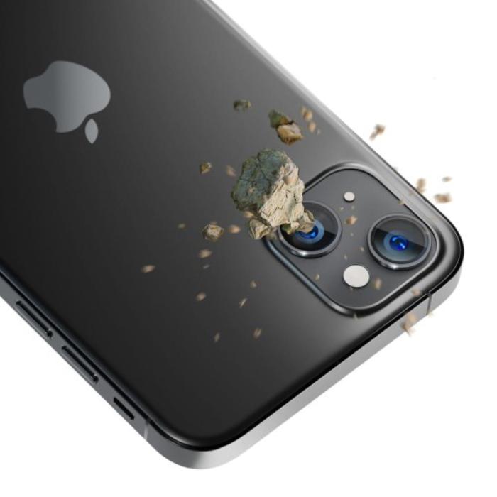 3MK - 3MK iPhone 14- - Grafit  Kameralinskydd