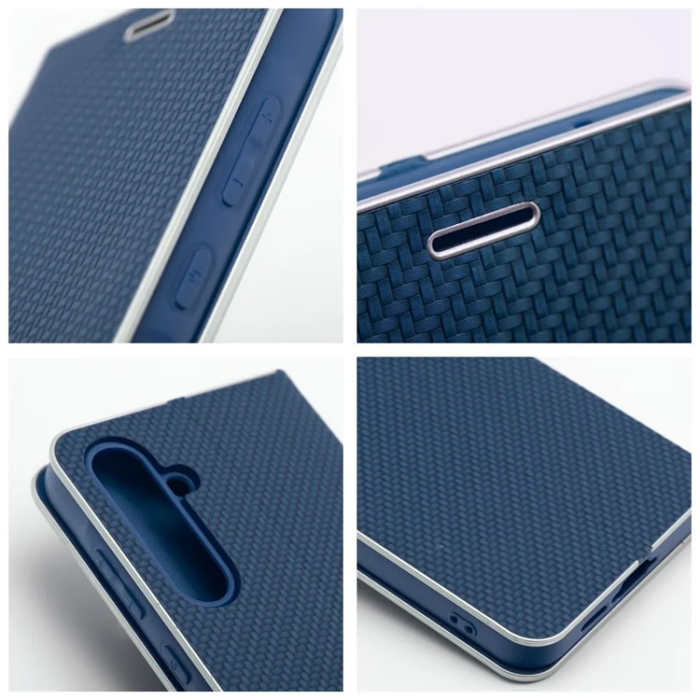 OEM - Xiaomi Redmi 14C Plånboksfodral Luna Carbon - Blå