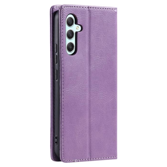 TTUDRCH - TTUDRCH Samsung Galaxy S26+ Plånboksfodral Konstläder RFID Skydd - Lila