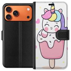 Gustaf - Pl&aring;nboksfodral till Apple Apple iPhone 17 Pro Max med Glad enh&ouml;rning