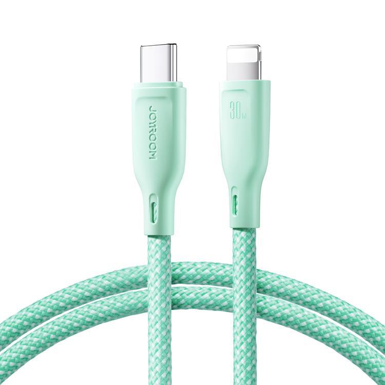 Joyroom USB-C till Lightning kabel 1m PD 30W - Grön | 3541 | AlltMobil