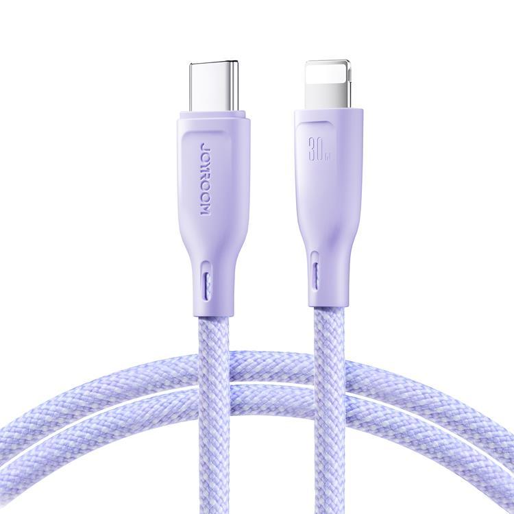 Joyroom USB-C till Lightning kabel 1m PD 30W - Lila | 3541 | AlltMobil