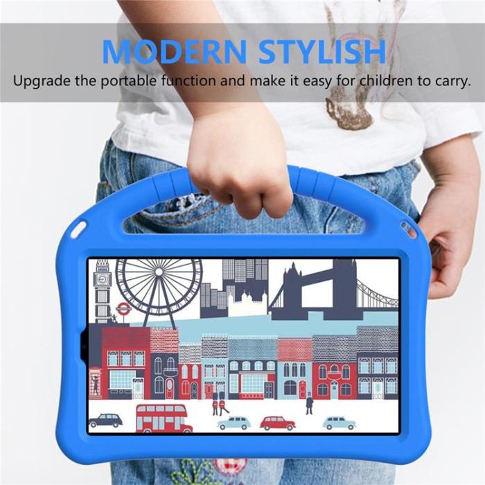 A-One Brand - Galaxy Tab A9 Skal Kickstand Shockproof - Blå