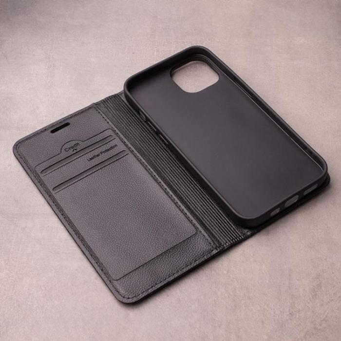 OEM - Xiaomi Redmi A1/A2 Plånboksfodral Smart Caro - Svart