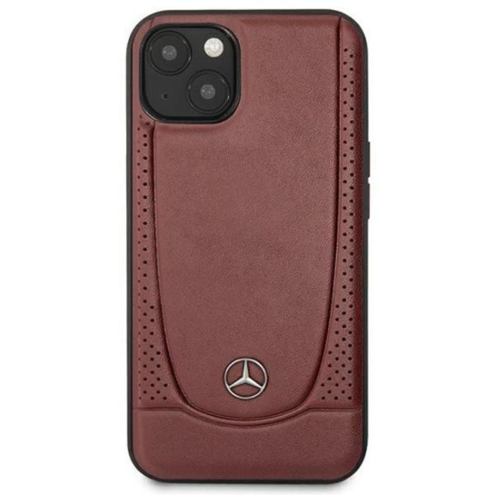Mercedes - Mercedes iPhone 15 Mobilskal Läder Urban - Röd