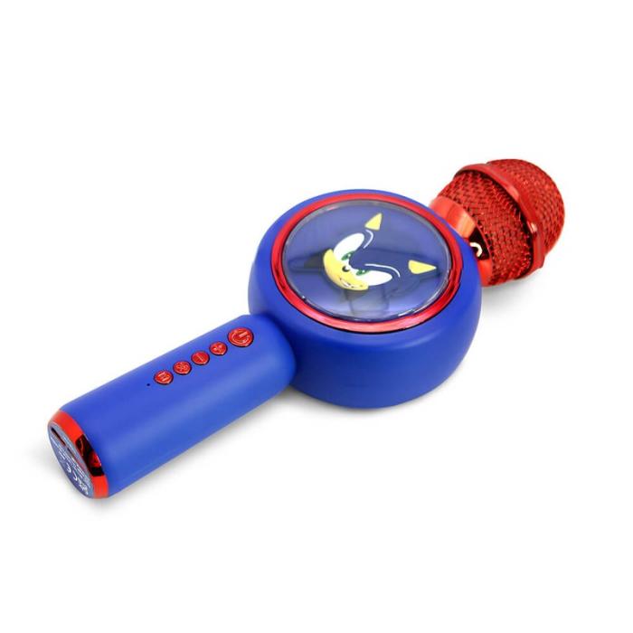 SONIC - SONIC Karaoke Mikrofon PopSing med LED