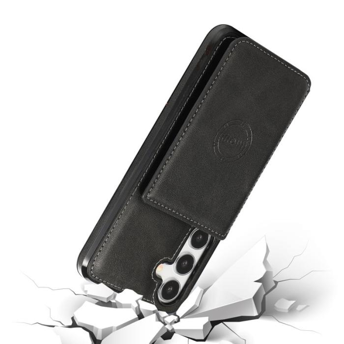 OEM - Mobilfodral för Samsung Galaxy S26 Plus Kortfack Kickstand - Svart