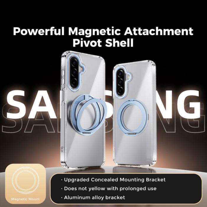 ABEEL - ABEEL Q-LUCK Magnetic Case Samsung Galaxy A17 5G Blå