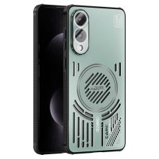 ABEEL - ABEEL Mobilskal till Samsung Galaxy S25 Edge Aluminium + TPU - Ljusgr&ouml;n