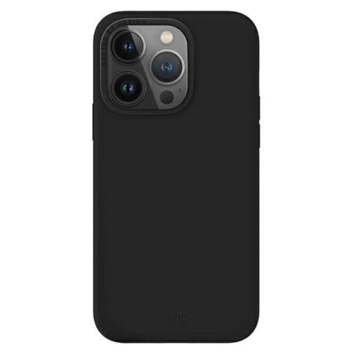 UNIQ - Uniq iPhone 14 Pro Max Mobiskal Lino - Midnight Svart