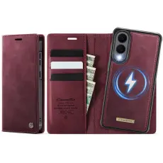 Caseme - CASEME C49 Samsung Galaxy S25 Edge Skal MagSafe RFID R&ouml;d