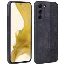 AZNS - AZNS Samsung Galaxy S22 5G Fodral - KonstL&auml;der - Svart