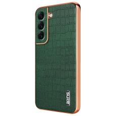 AZNS - AZNS Samsung Galaxy S22 5G Fodral PU+TPU St&ouml;tt&aring;ligt - Gr&ouml;n