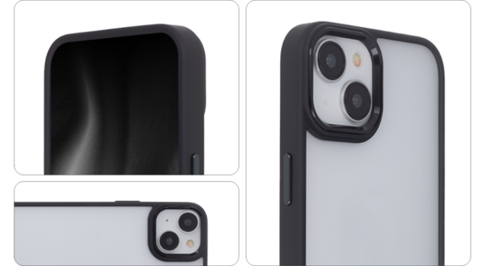 Tecto Shield - Tecto Shield iPhone 11 Mobilskal Satin Elegant Matt - Svart