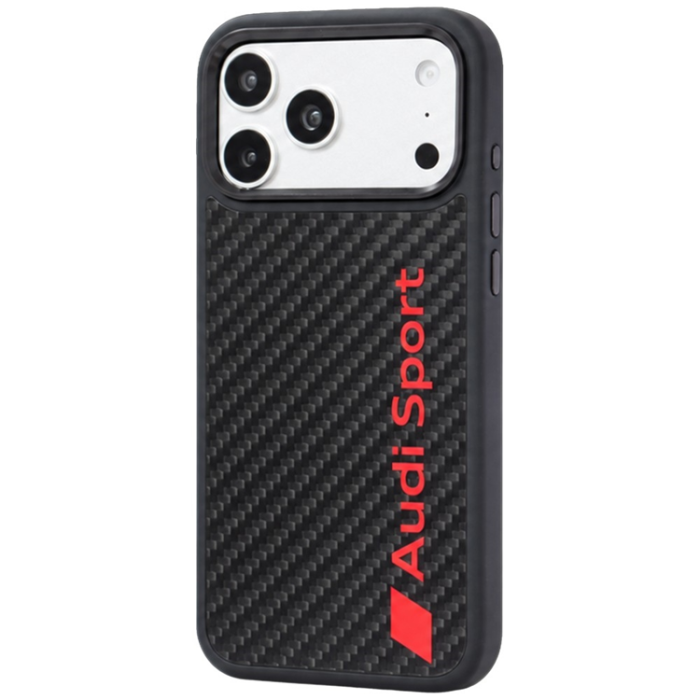 Audi - Audi Mobilskal För iPhone 18 Pro Max/17 Pro Max Magsafe R8 Carbon Fiber