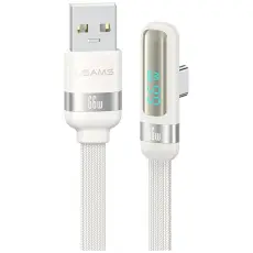 USAMS - USAMS USB-A till USB-C Kabel 120cm US-SJ651